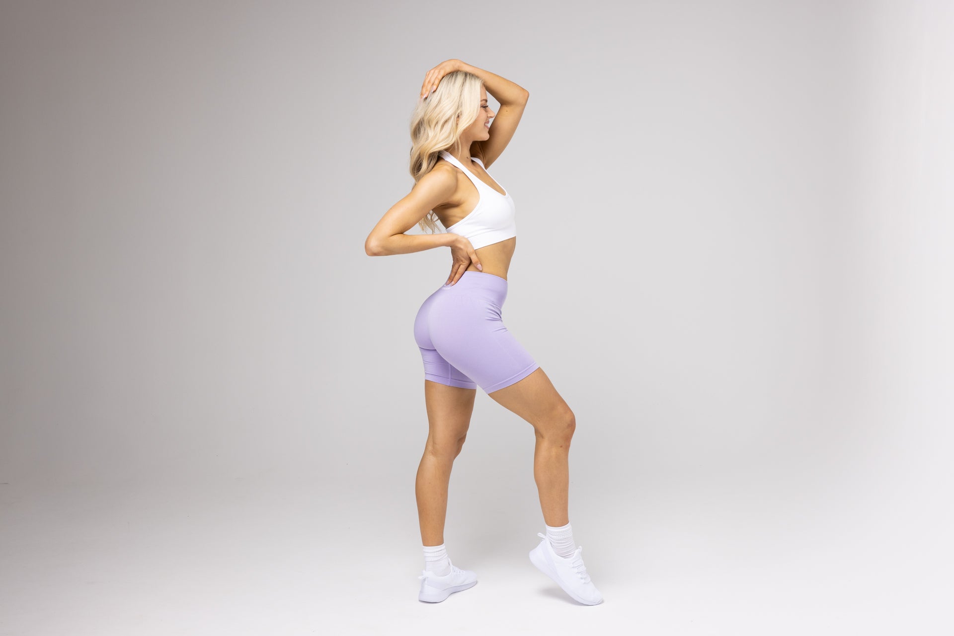 Seamless Booty Shorts - Lilac